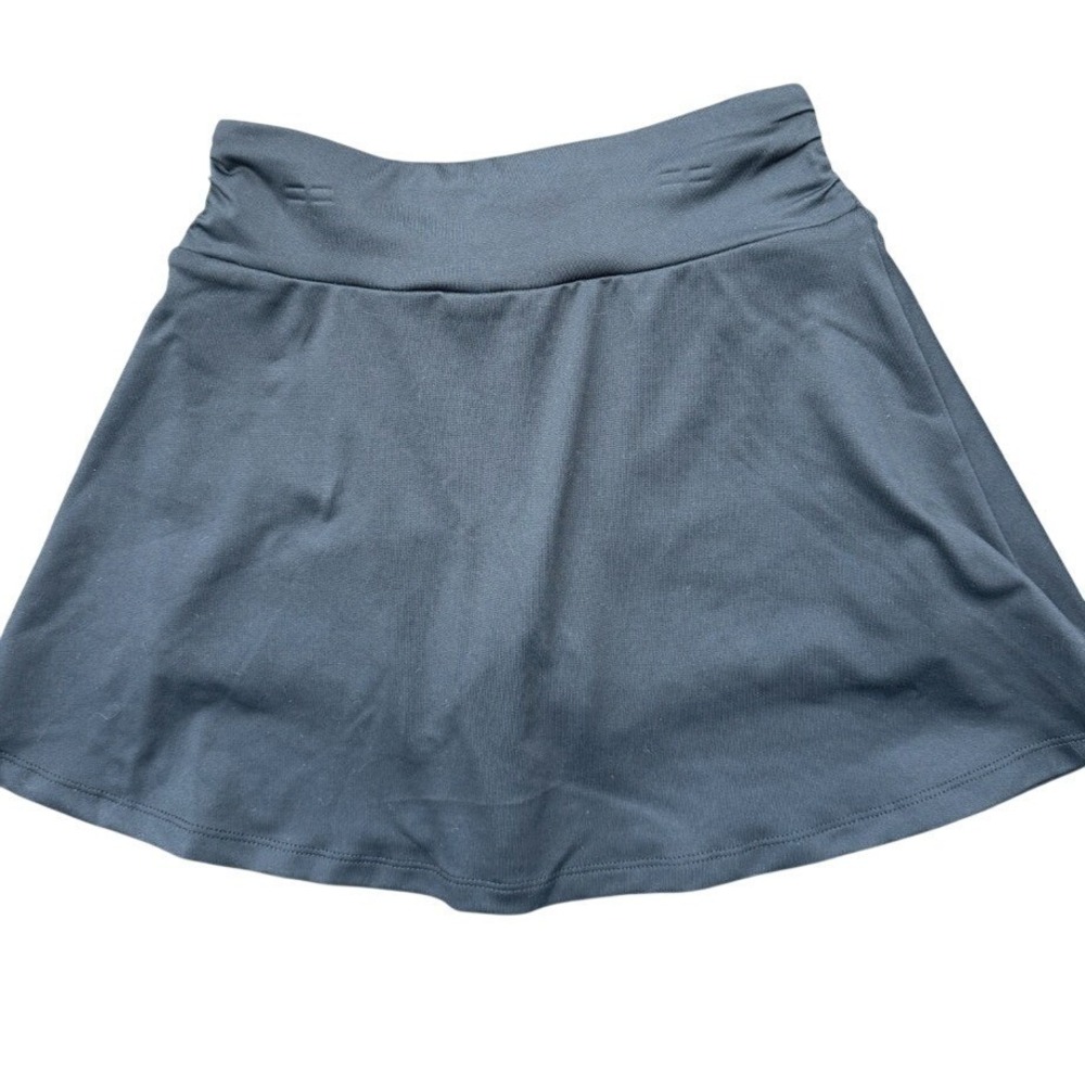 Athletic Works Knit Skort Girls M 7-8 Black Active Sports UPF 30 NWT
